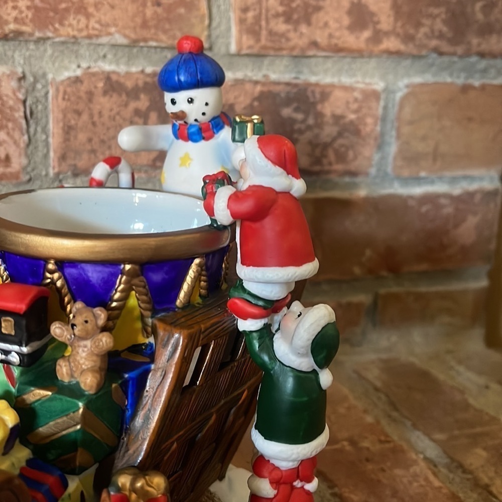 PartyLite Holiday Sleigh Aroma Melts Warmer - Picture 3 of 9